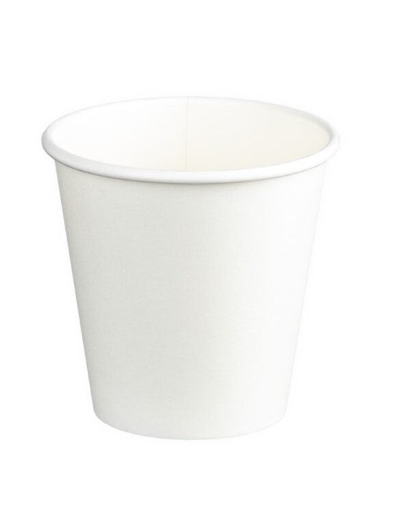 Paper Cups, White, 230 ml, carton 1000