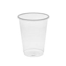 Plastic Cups, Clear, 230 ml, carton 1000