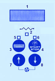 Precast 1P MED Pre-Heating Furnace with 1 program 10106003