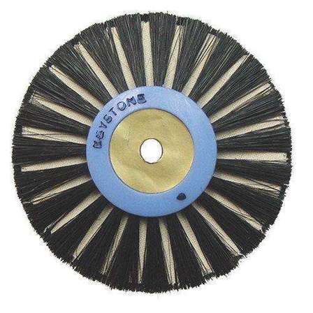 Calico Interleaved Lathe Brush - Polishing Brush