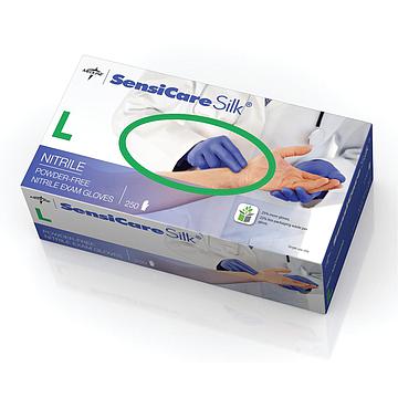 Gloves Nitrile Exam, Sensicare Silk - Box 250