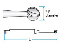 MI Stainless Steel Burs (Minimally Invasive)