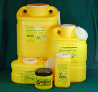 Cytotoxic Sharps Bin 7.8L Disposable